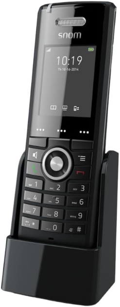Telefon IP Snom M65 DECT Black (4260059581813) - obraz 3
