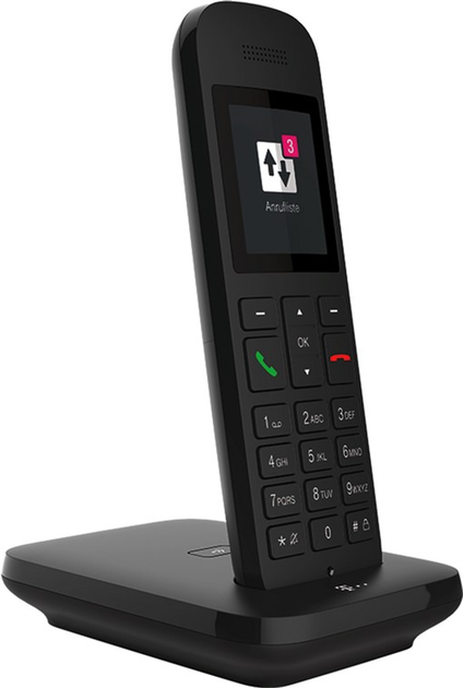 Telefon IP Telekom Sinus 12 Black (40844054) - obraz 2