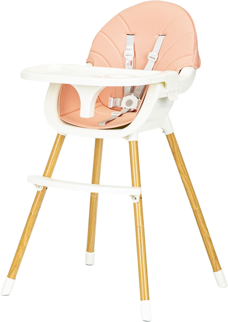 Стільчик для годування EcoToys 2 в 1 рожевий (HA-004 PINK) (5903769972203) - зображення 2