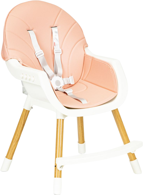 Стільчик для годування EcoToys 2 в 1 рожевий (HA-004 PINK) (5903769972203) - зображення 3