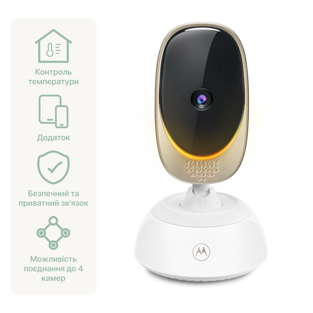 Відеоняня Motorola VM85 | Wi-fi | 2.4 ГГц (5055374710050) - зображення 4