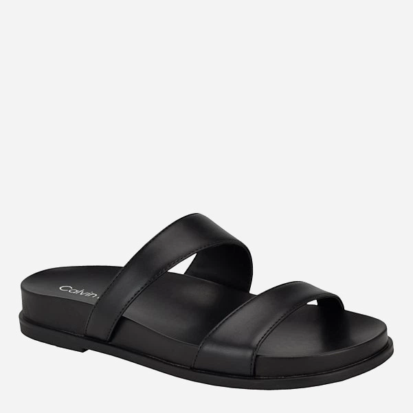 Женские шлепанцы Calvin Klein 712187550 39 Черные (1159817935) - изображение 2