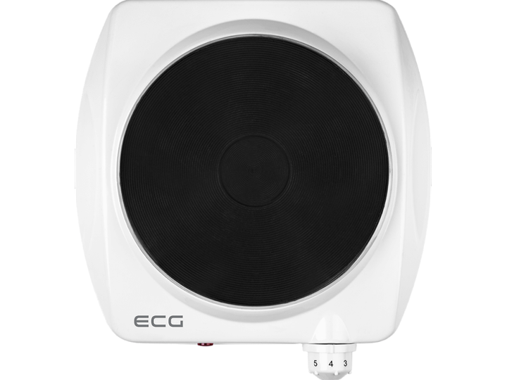 Настільна плита ECG EV 1512 White - Фото 3 Настільна плита ECG EV 1512 White - изображение 3