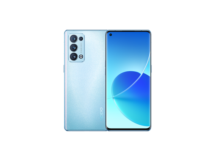 Смартфон OPPO Reno6 Pro 5G 12/256GB Arctic Blue - Фото 1 Смартфон OPPO Reno6 Pro 5G 12/256GB Arctic Blue - изображение 1