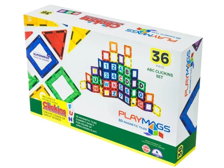 Конструктор Playmags Магнітний набір 36 елементів (PM168) - зображення 2