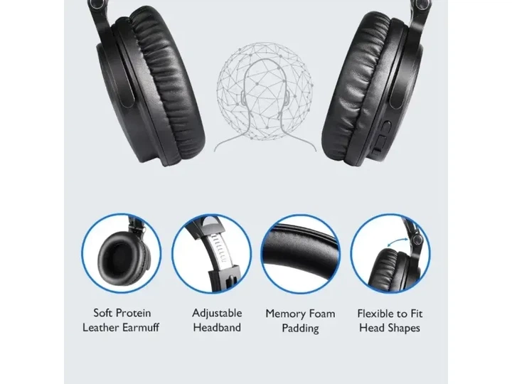 Навушники OneOdio Studio Wireless Pro C Black - Фото 4 Навушники OneOdio Studio Wireless Pro C Black - зображення 4