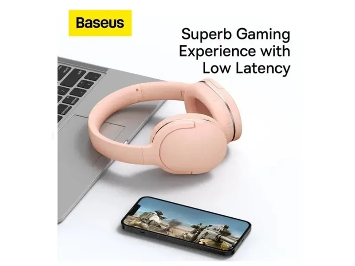 Навушники з мікрофоном BASEUS Encok D02 Pro Pink (NGD02-C04) - изображение 2