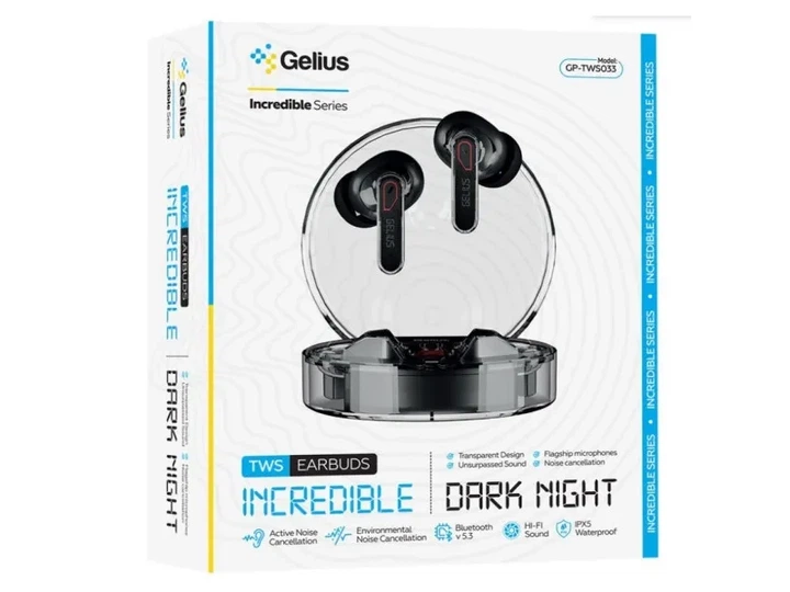 Навушники TWS Gelius Incredible GP-TWS033 Dark Night - зображення 4