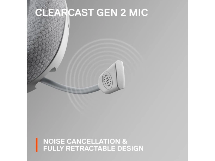 Навушники із мікрофоном SteelSeries Arctis Nova 1P White (61612) - зображення 8