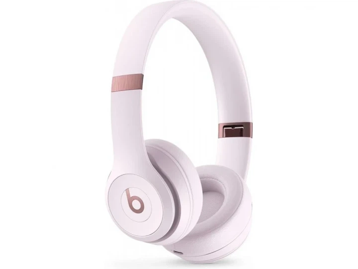 Навушники з мікрофоном Beats by Dr. Dre Solo 4 Cloud Pink (MUW33) - Фото 2 Навушники з мікрофоном Beats by Dr. Dre Solo 4 Cloud Pink (MUW33) - зображення 2