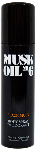 Дезодорант-спрей Gosh Black Musk Oil No.6 150 мл (5711914166205) - зображення 1