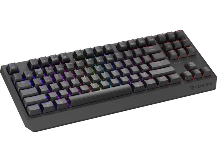 Клавіатура Genesis Thor 230 TKL Wireless RGB Outemu Red Black (NKG