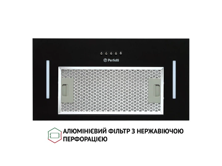 Витяжка Perfelli BI 5453 BL 850 LED STRIP - зображення 2