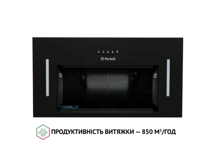 Витяжка Perfelli BI 5453 BL 850 LED STRIP - зображення 7