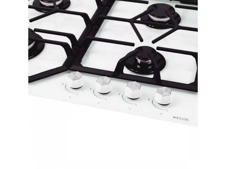 Варильна поверхня WEILOR GG 604 WH - Фото 5 Варильна поверхня WEILOR GG 604 WH - изображение 5