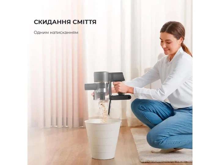 Вертикальний + ручний пилосос (2в1) Dreame R10 Pro Black - изображение 5