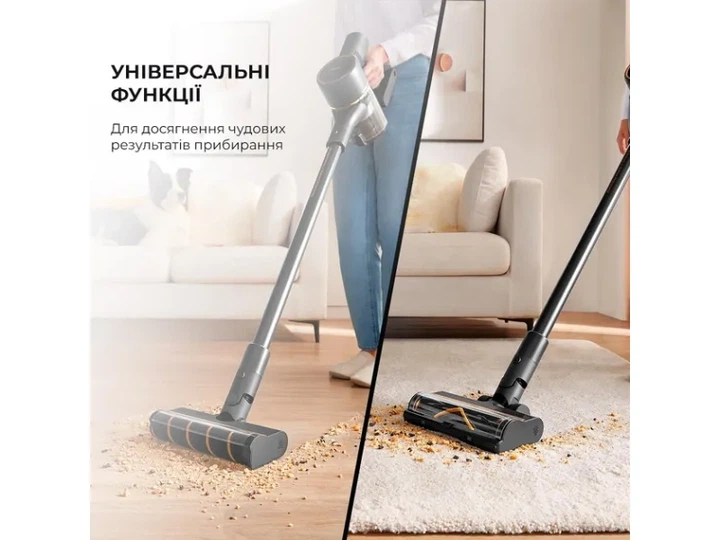 Вертикальний + ручний пилосос (2в1) Dreame R10 Pro Black - изображение 10