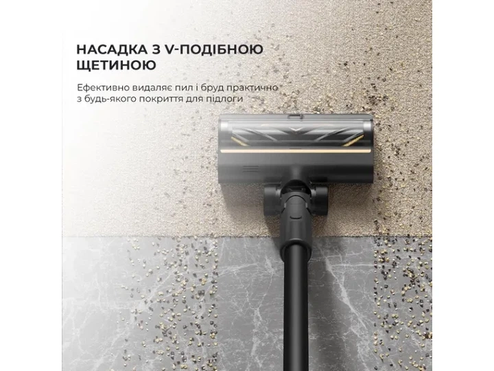 Вертикальний + ручний пилосос (2в1) Dreame R10 Pro Black - изображение 11