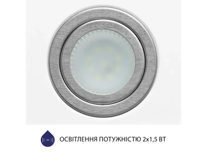 Витяжка Minola HBI 5722 WH 1200 LED - изображение 5
