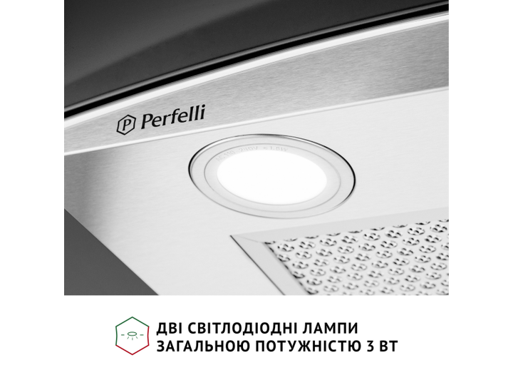 Витяжка Т-подібна Perfelli GRASSI 6HMX INOX - зображення 8