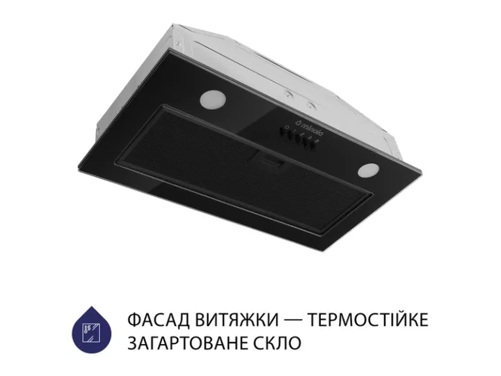 Витяжка Minola HBI 52622 BL GLASS 700 LED - Фото 2 Витяжка Minola HBI 52622 BL GLASS 700 LED - изображение 2