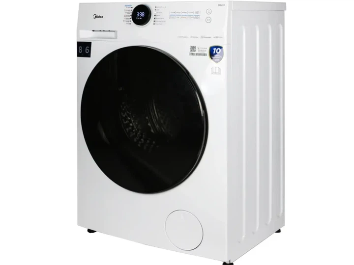 Прально-сушильна машина автоматична Midea MF200D80WB/W-C - Фото 4 Прально-сушильна машина автоматична Midea MF200D80WB/W-C - изображение 4