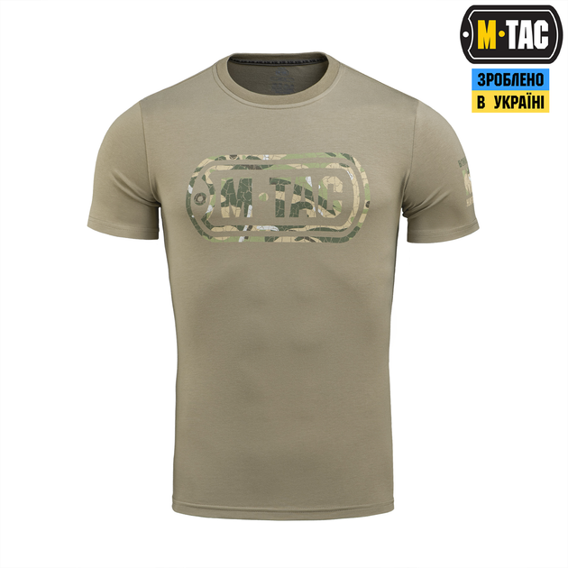 Футболка M-Tac Logo Tan 2XL 80066003-2XL - изображение 2