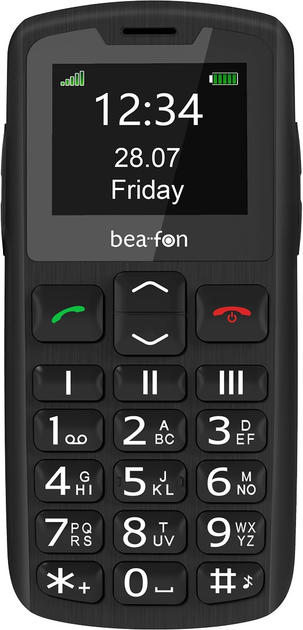 Telefon komórkowy Beafon SL230 Black (SL230_EU001B) - obraz 1