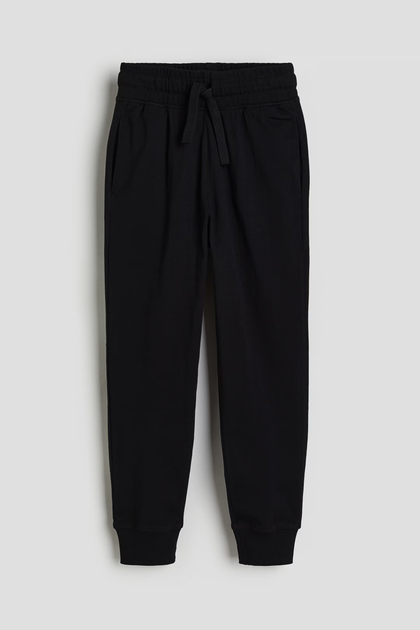 Спортивні брюки H&M пх10375 чорні 146 - Фото 1 Спортивні брюки H&M пх10375 чорні 146 - изображение 1