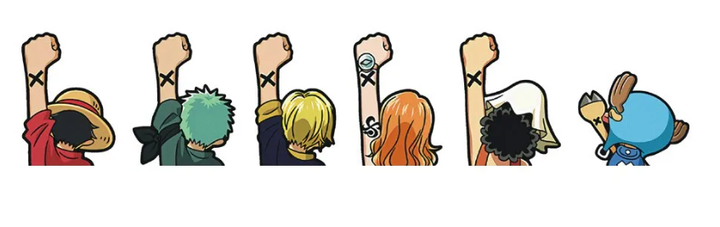 Наклейки пперсонажи Ван Пис One Piece Aurora - изображение 2