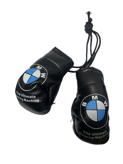 Подвеска перчатки на зеркало заднего вида BMW Черные ABC - Фото 1 Подвеска перчатки на зеркало заднего вида BMW Черные ABC - изображение 1