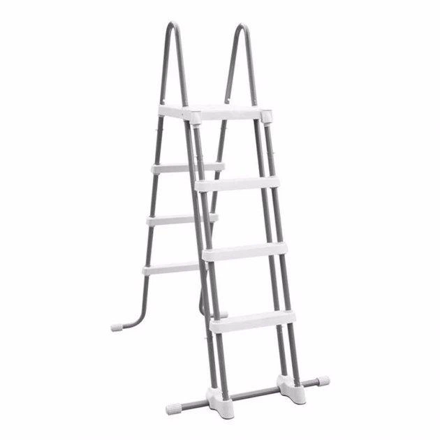 Каркасный круглый бассейн Intex Prism Frame 16805 л 457х122 лестница, насос-фильтр, подстилка 26726 NP - изображение 4