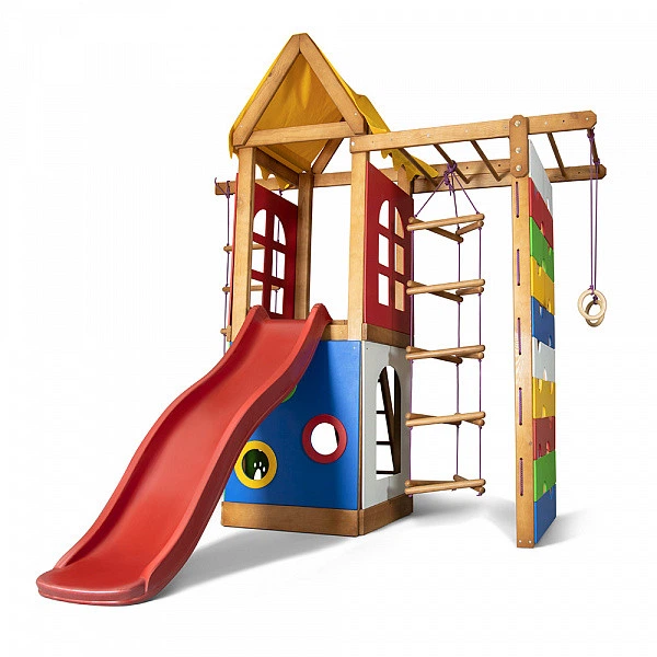 Детский уличный игровой комплекс SportBaby Babyland-28 187х75х210см - изображение 5