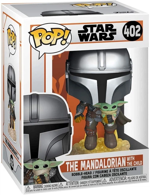 FUNKO POP! Игровая фигурка серии "Мандалорец" Летящий мандалорец с малышом 9.6 см - Фото 2 FUNKO POP! Игровая фигурка серии "Мандалорец" Летящий мандалорец с малышом 9.6 см - изображение 2
