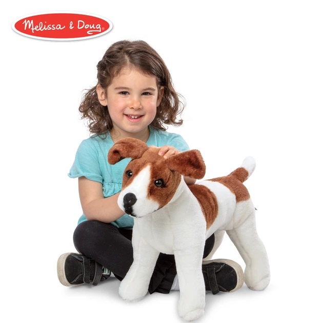 Плюшевый каркасный джек-рассел-терьер 48 см Melissa & Doug MD4867 - Фото 5 Плюшевый каркасный джек-рассел-терьер 48 см Melissa & Doug MD4867 - изображение 5
