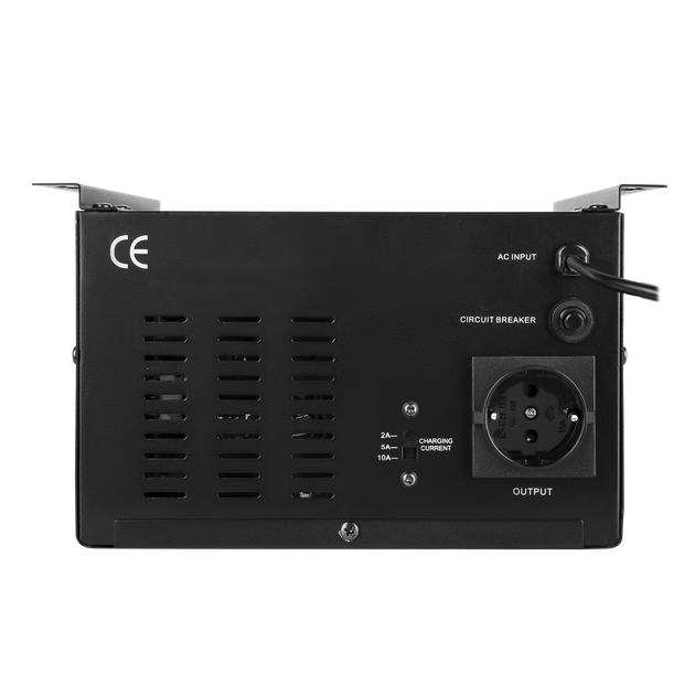 ДБЖ LogicPower LPA-W-PSW-500VA (350Вт) 2A/5A/10A 12В з правильною синусоїдою - зображення 5