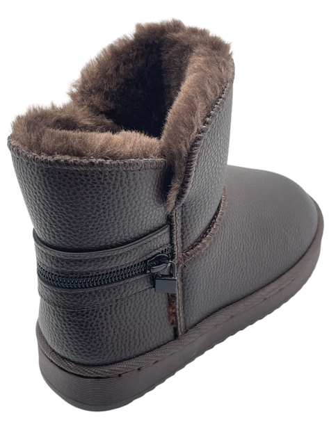 Угги для мальчиков Ok Shoes A30230/31 Коричневый 31 - Фото 2 Угги для мальчиков Ok Shoes A30230/31 Коричневый 31 - изображение 2