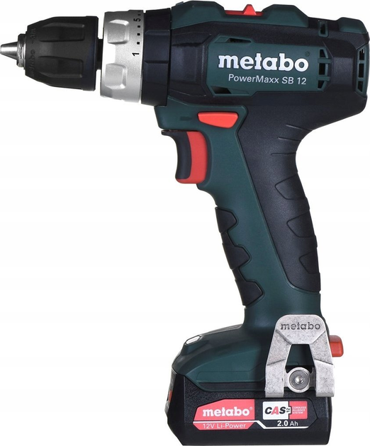 Перфоратор Metabo POWERMAXX 12 В 601076860 без акумулятора та зарядного пристрою (4061792176102) - зображення 3