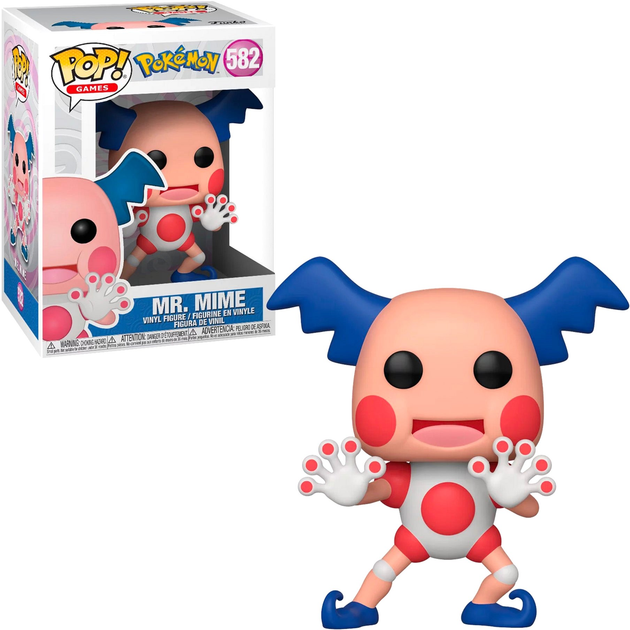 Фігурка Funko POP Games: Pokemon - Mr. Mime (5908305237457) - зображення 2