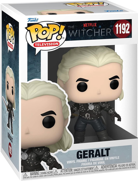 Фігурка Funko POP TV: The Witcher - Geralt (5908305237549) - зображення 1