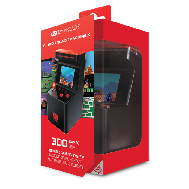 Mini automat do gier My Arcade Machine X 16 bit 300 gier DGUN-2593 (845620025930) - obraz 3