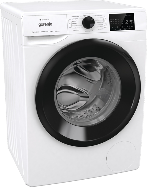 Стиральная машина GORENJE WPNEI84A1SWIFI/UA (744099) - Фото 2 Стиральная машина GORENJE WPNEI84A1SWIFI/UA (744099) - изображение 2