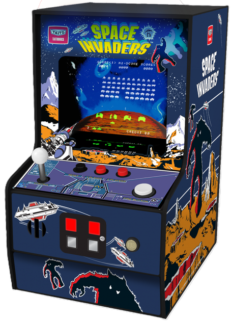 Міні-автомат для ігор My Arcade Micro Player Space Invaders DGUN-3279 (845620032792) - зображення 1