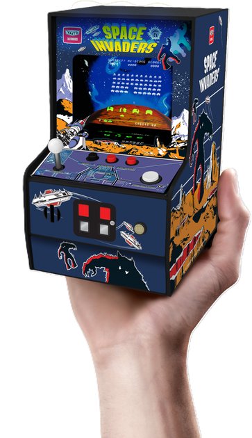 Mini automat do gier My Arcade Micro Player Space Invaders DGUN-3279 (845620032792) - obraz 3