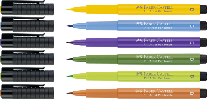 Zestaw linerów Faber-Castell Summer 6 szt (4005401671787) - obraz 2