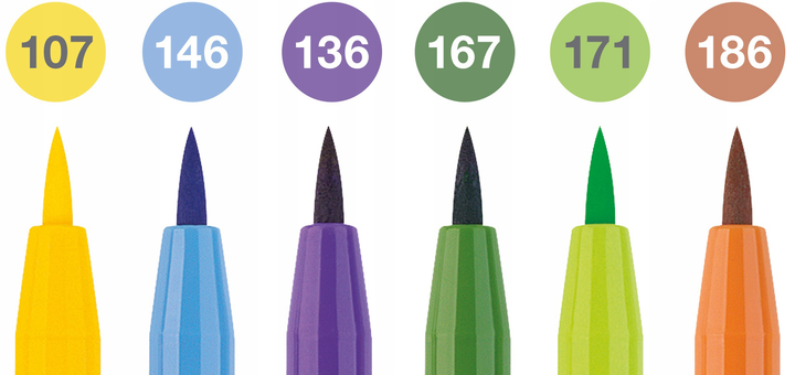Набір лайнерів Faber-Castell Summer 6 шт (4005401671787) - зображення 3