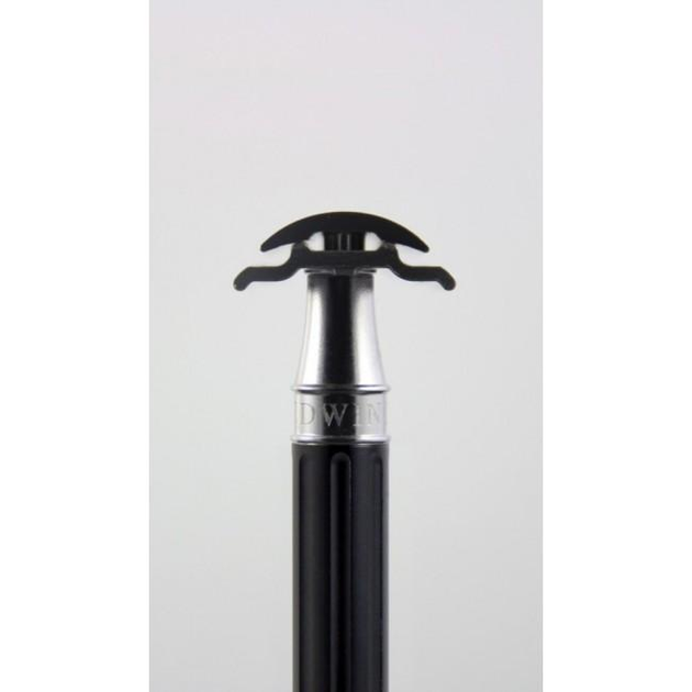 Бритва для гоління Т-подібна Edwin Jagger Safety Razor 3ONE6 Stainless Steel Black - изображение 4