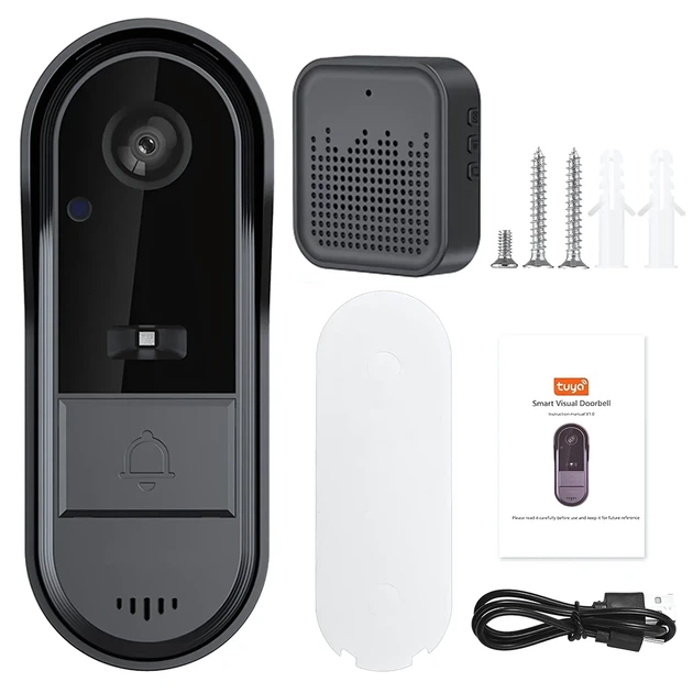 Умный дверной звонок с камерой U&P M9 Wi-Fi Tuya Black (PRN-M9T-BK) - изображение 8