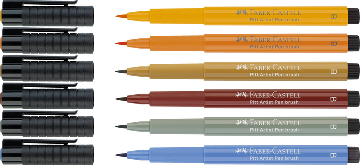 Набір лайнерів Faber-Castell Harvest 6 шт (4005401671794) - зображення 2