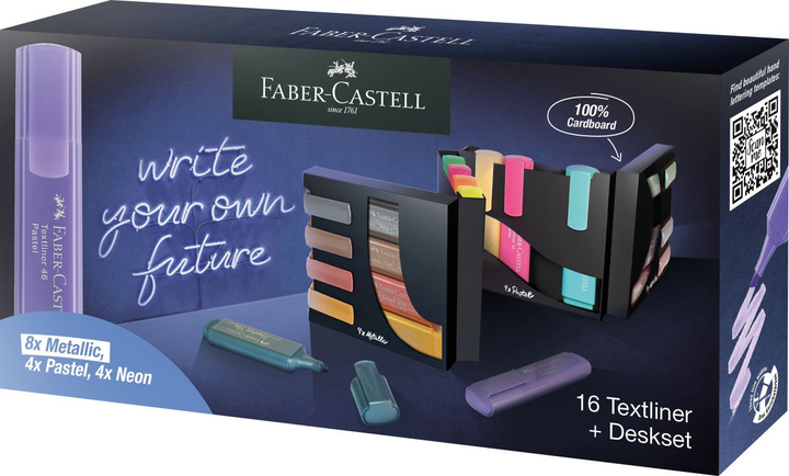 Набір маркерів Faber-Castell 16 шт (4005402546039) - зображення 1